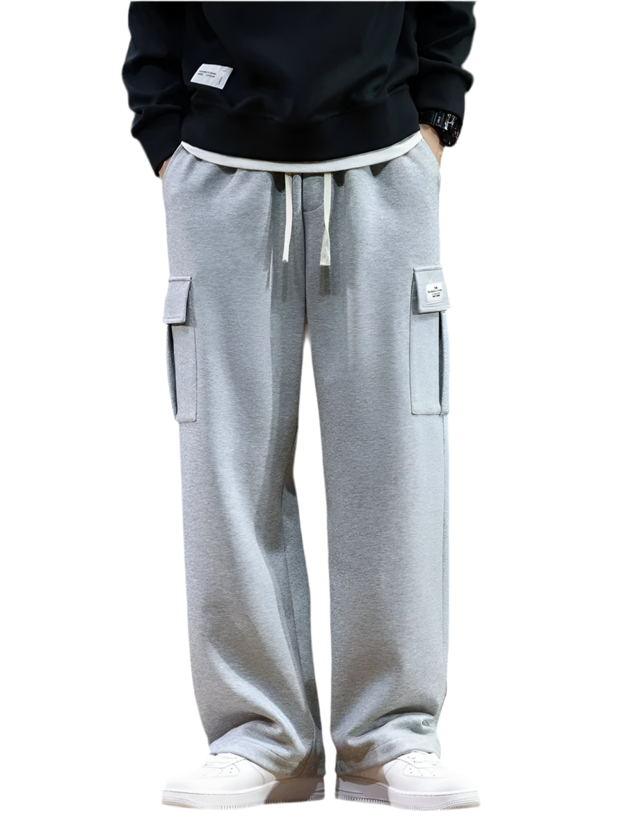 Men’s Cotton Loose Fit Jogging Bottoms - MORE COLOURS