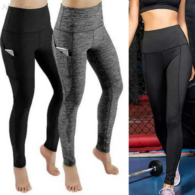 Women’s High Waist Elastic Workout Yoga Leggings - MORE COLOURS