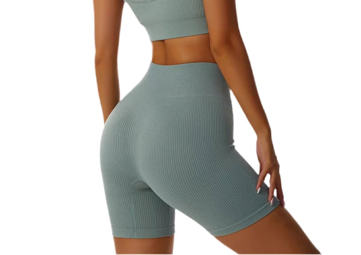 Women’s Ribbed Yoga Sport Set - MORE COLOURS