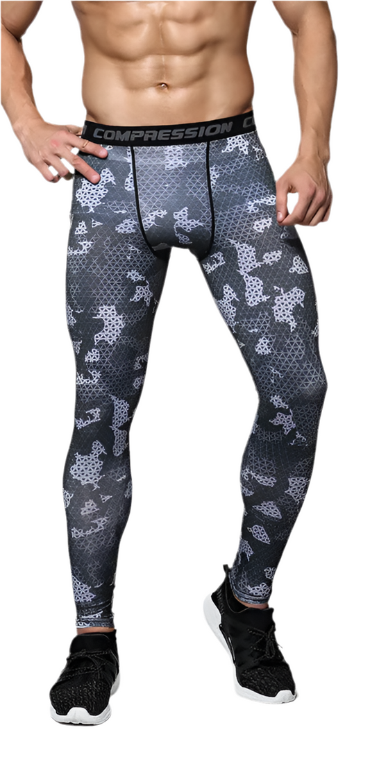 Men’s Camo Compression Leggings - MORE COLOURS