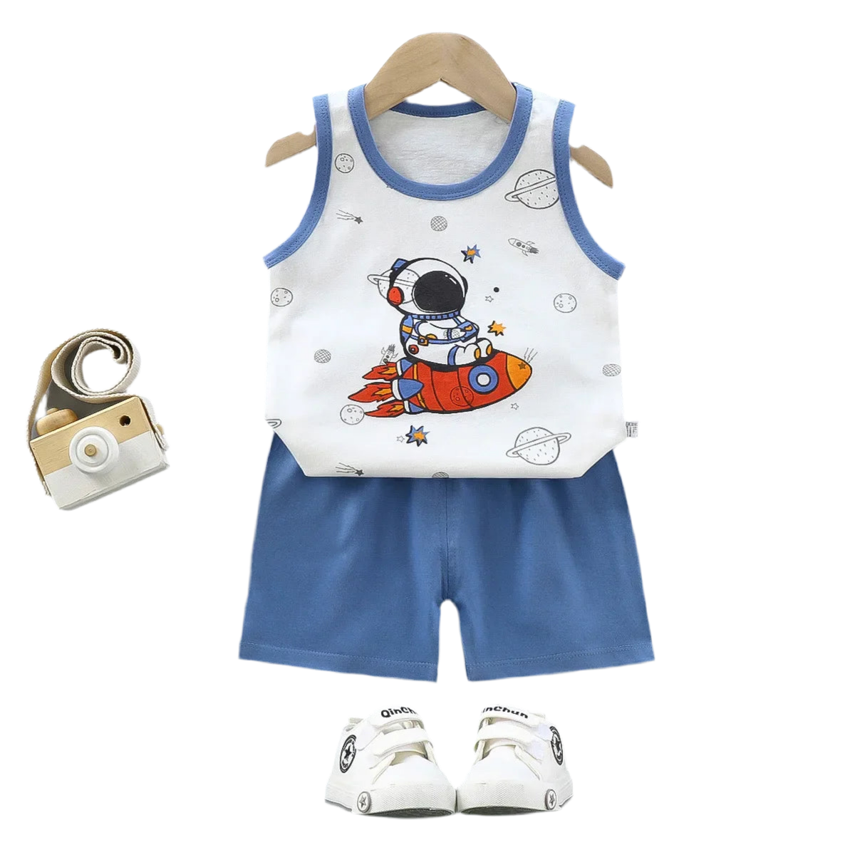 Girl’s Rocket Vest Set