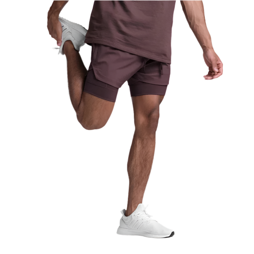 Breathable Double layersport Shorts - MORE COLOURS