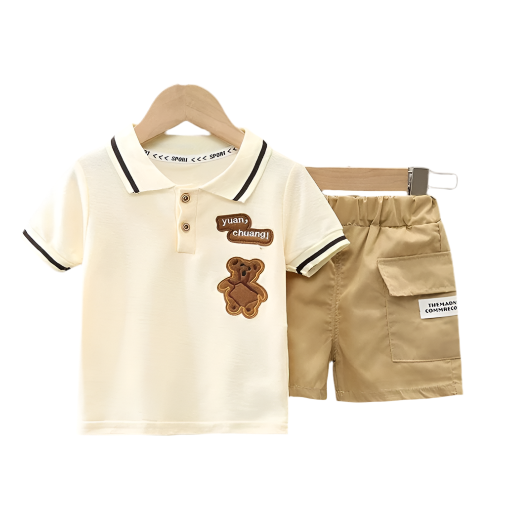 Baby Boy T-shirt+Shorts Set - MORE COLOURS