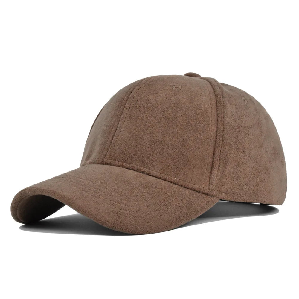 Unisex Suede Baseball Cap - MORE COLOURS