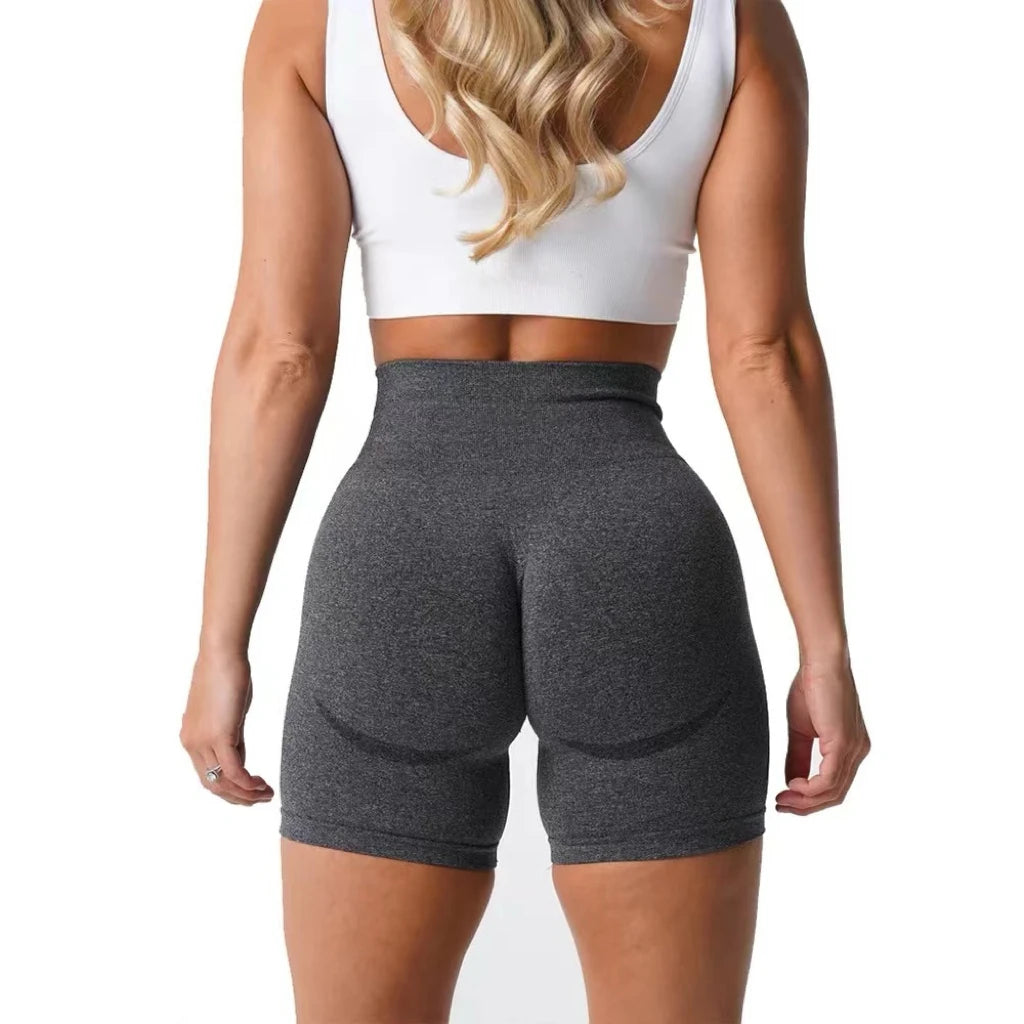 Women High Waist Gym Shorts - MORE COLOURS