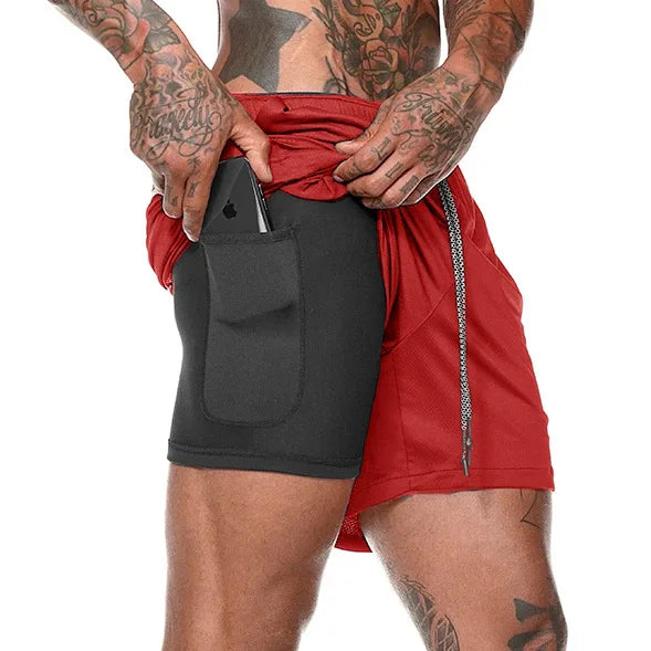 Men’s Running Shorts 2 In 1 Beach - MORE COLOURS