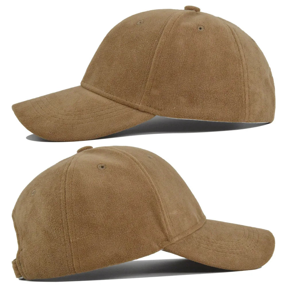 Unisex Suede Baseball Cap - MORE COLOURS