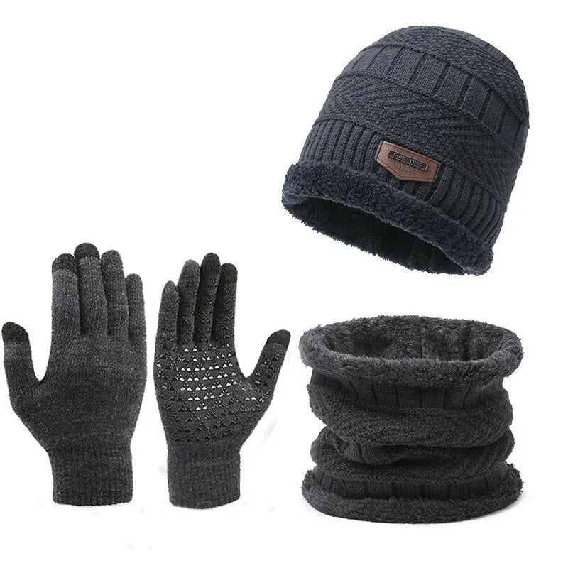 3pc Hat, Neck Warmer & Gloves - MORE COLOURS