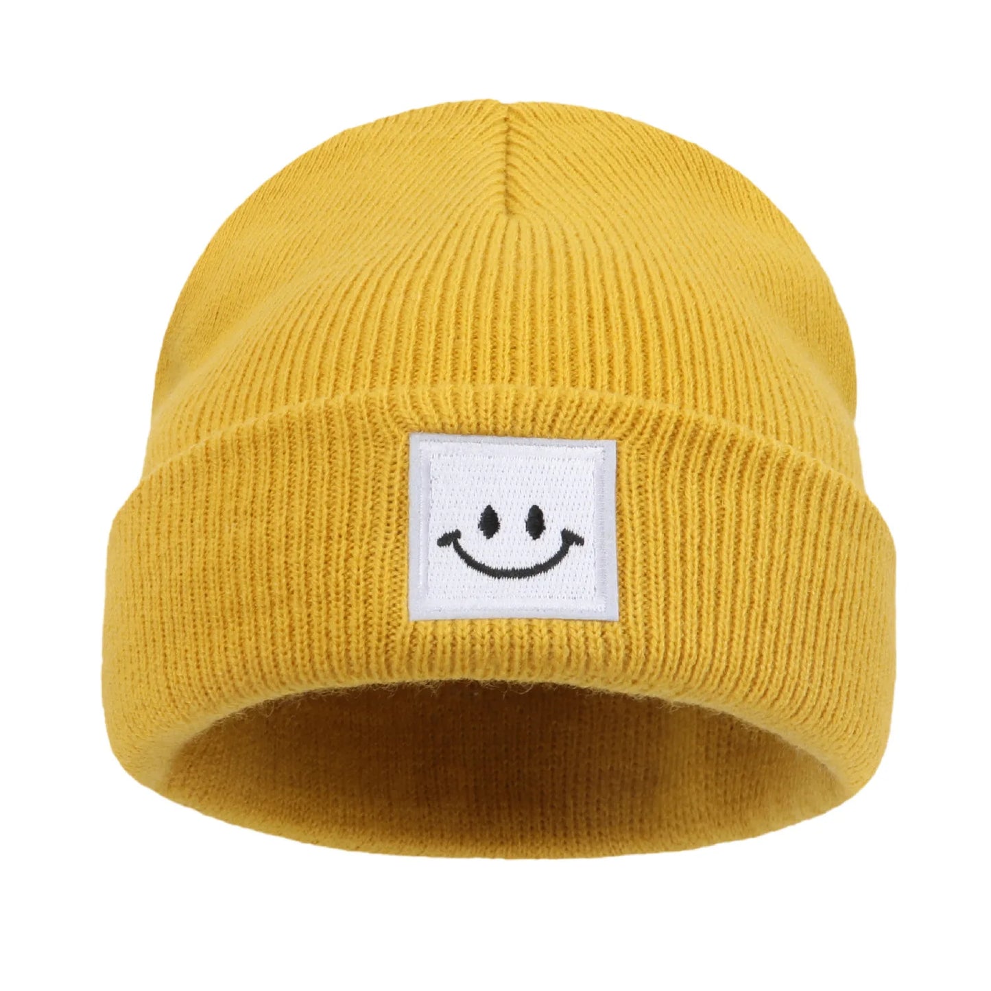 New Born Smiley Face Design Beanie - MORE COLOURS