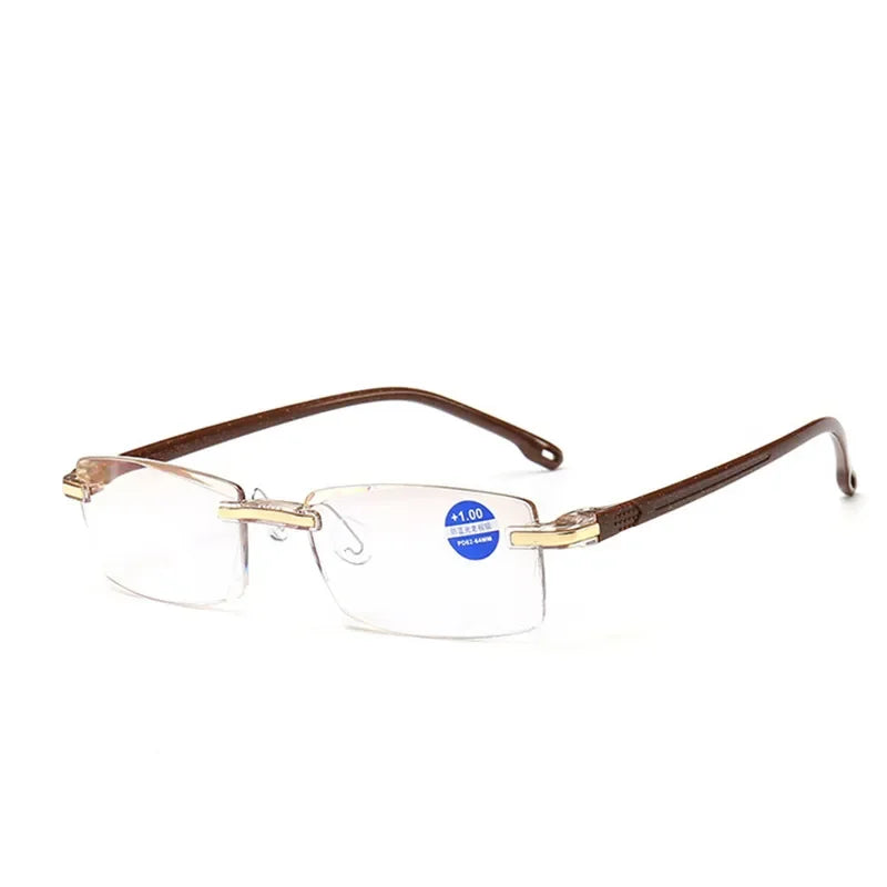 Unisex TR90 Presbyopic Bifocal Glasses Men Anti Blue Light - MORE COLOURS