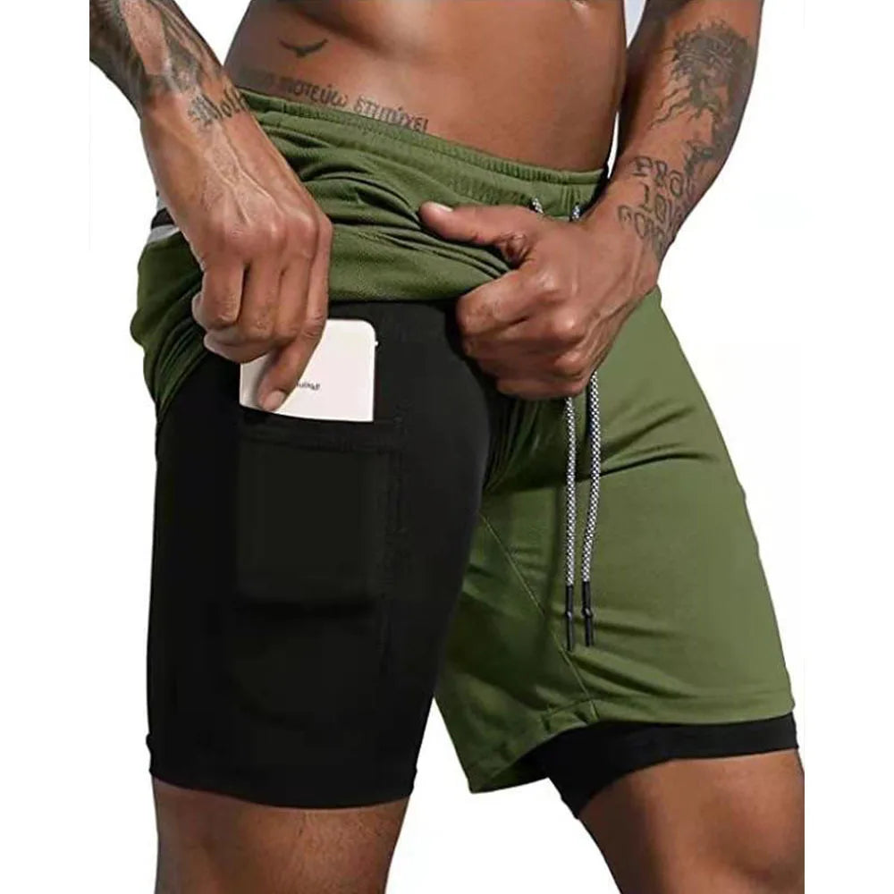 Men’s Running Shorts 2 In 1 Beach - MORE COLOURS