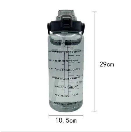 2L Fitness Water Bottle - MORE COLOURS