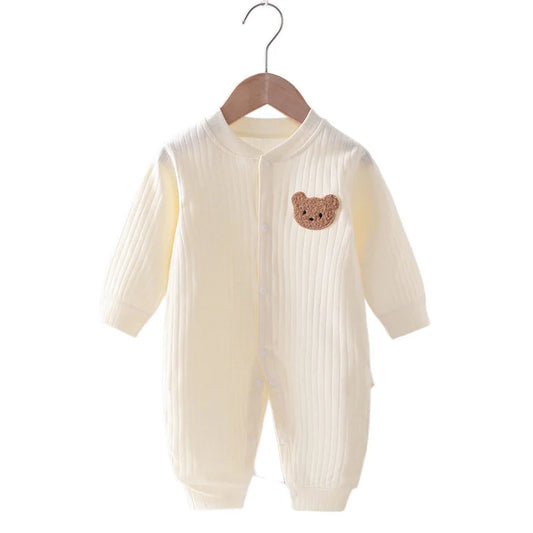 Bear Newborn Cotton Onesie - MORE COLOURS