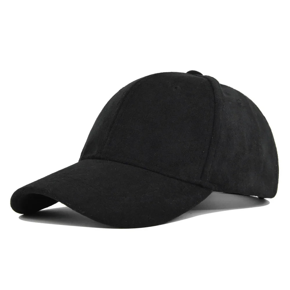 Unisex Suede Baseball Cap - MORE COLOURS