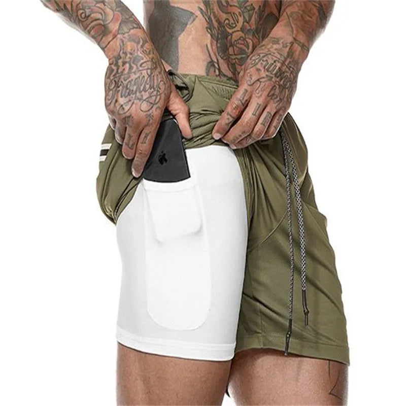 Men’s Running Shorts 2 In 1 Beach - MORE COLOURS