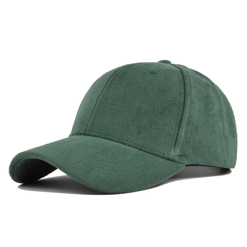 Unisex Suede Baseball Cap - MORE COLOURS