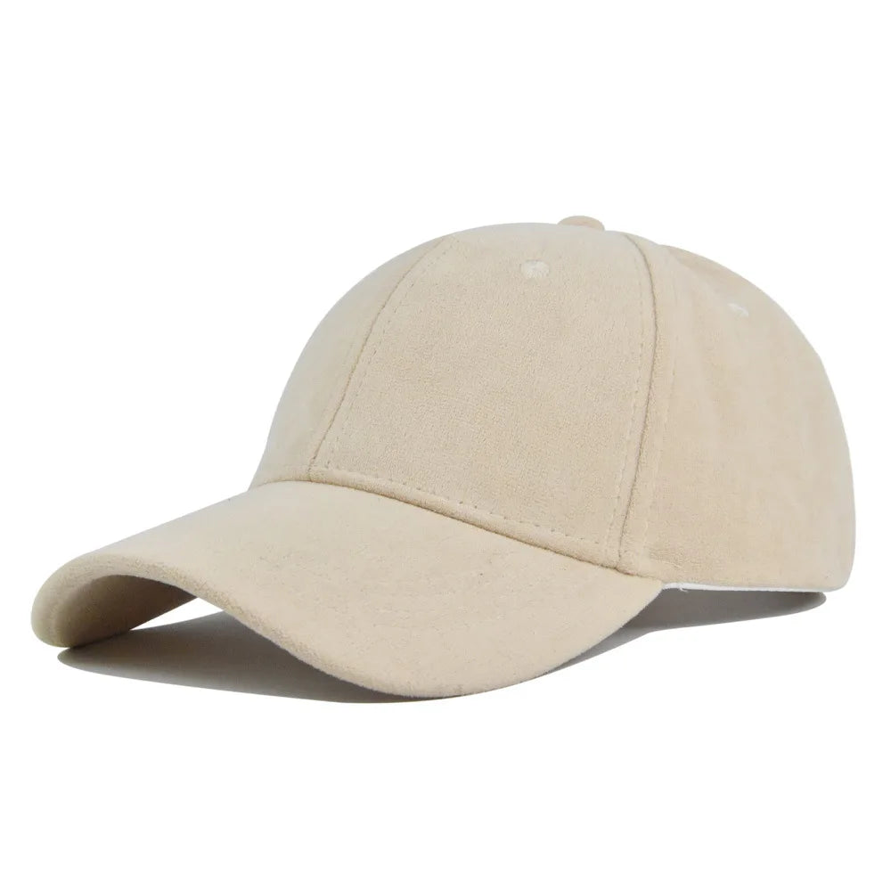 Unisex Suede Baseball Cap - MORE COLOURS