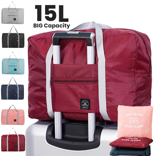 Foldable Travel Duffel Bag - MORE COLOURS