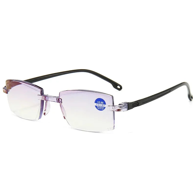 Unisex TR90 Presbyopic Bifocal Glasses Men Anti Blue Light - MORE COLOURS