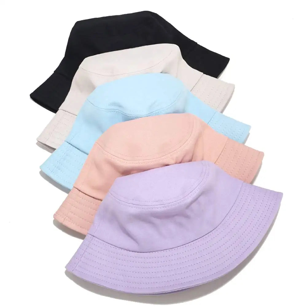 Unisex Reversable Blank Bucket Hat- MORE COLOURS