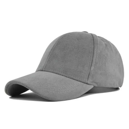 Unisex Suede Baseball Cap - MORE COLOURS