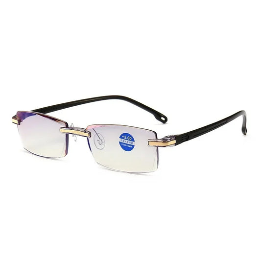 Unisex TR90 Presbyopic Bifocal Glasses Men Anti Blue Light - MORE COLOURS