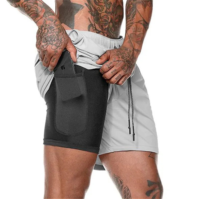 Men’s Running Shorts 2 In 1 Beach - MORE COLOURS