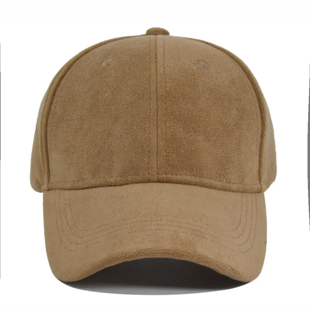 Unisex Suede Baseball Cap - MORE COLOURS