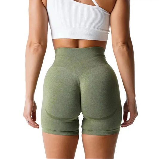 Women High Waist Gym Shorts - MORE COLOURS