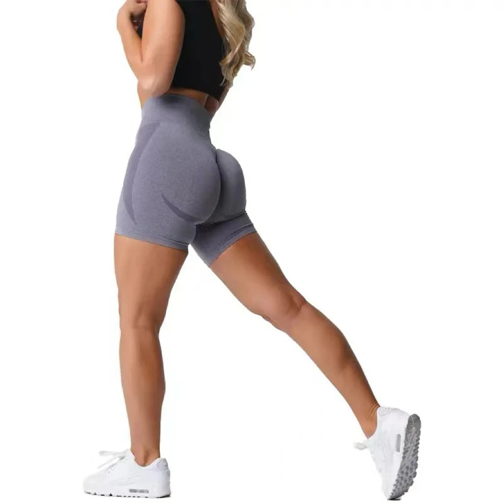 Women High Waist Gym Shorts - MORE COLOURS