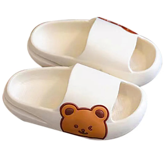 Kids Bear Printed Flipflops- MORE COLOURS