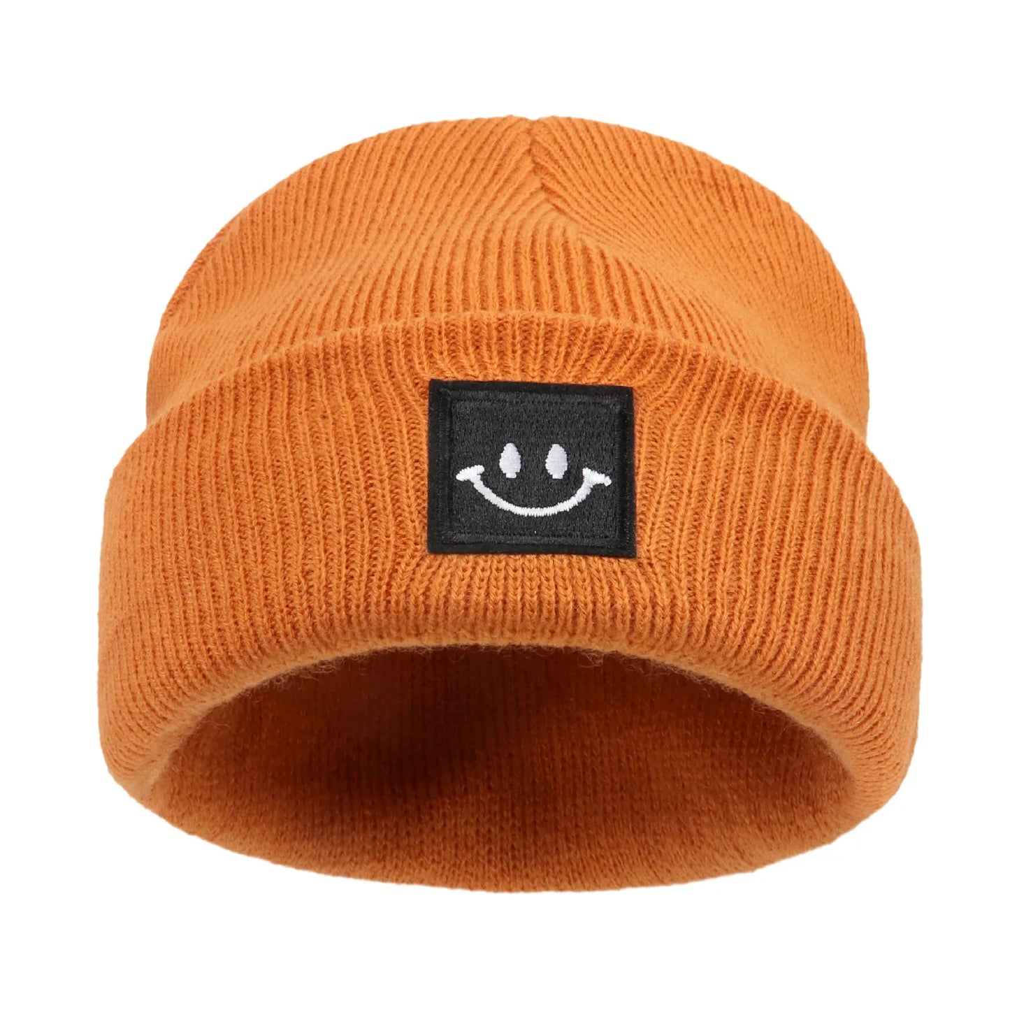 New Born Smiley Face Design Beanie - MORE COLOURS