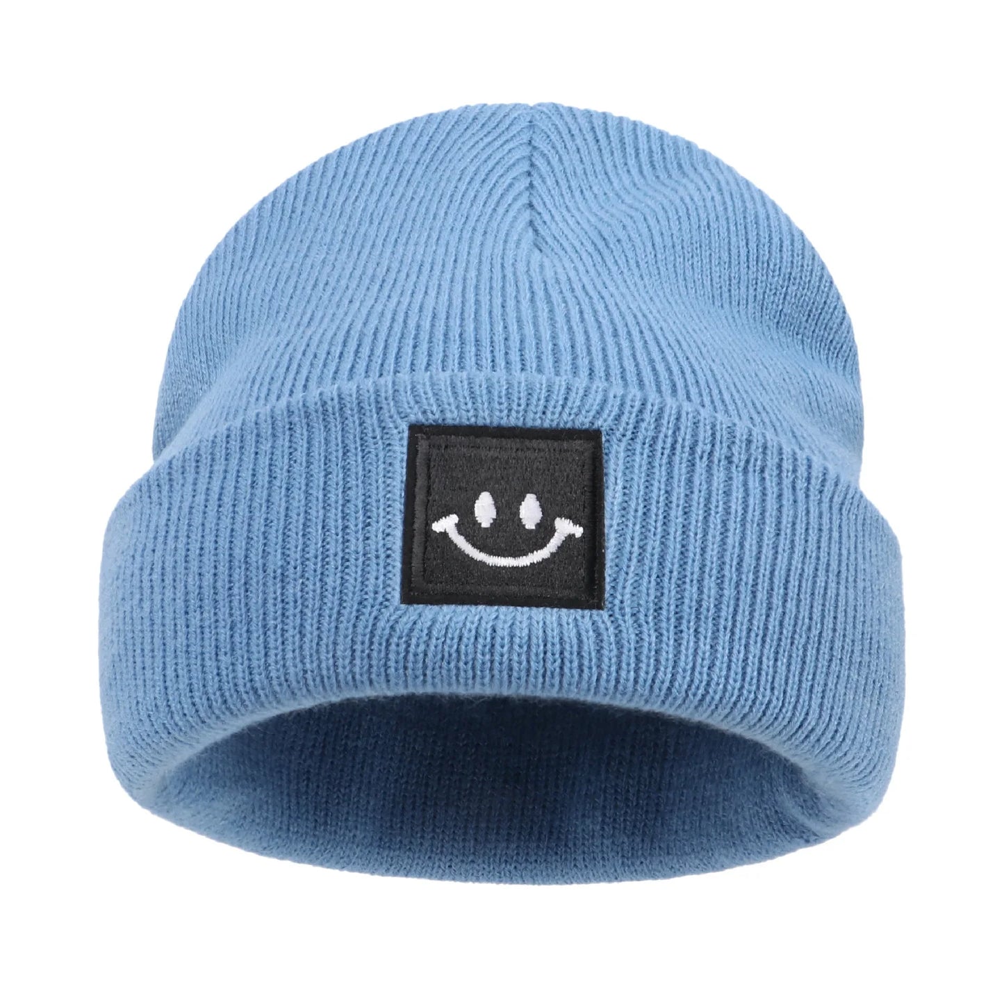 New Born Smiley Face Design Beanie - MORE COLOURS