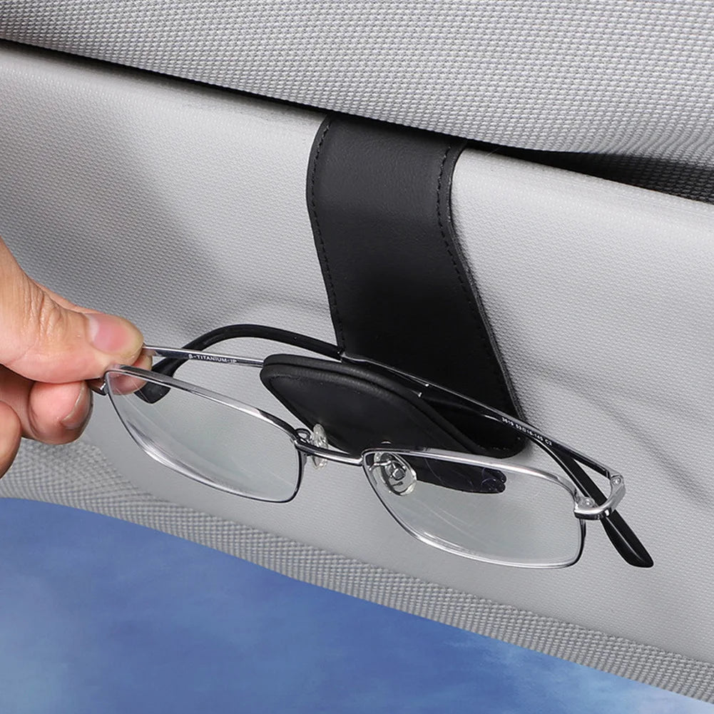 Universal Car Auto Sun Visor Eyeglass Hanger - MORE COLOURS