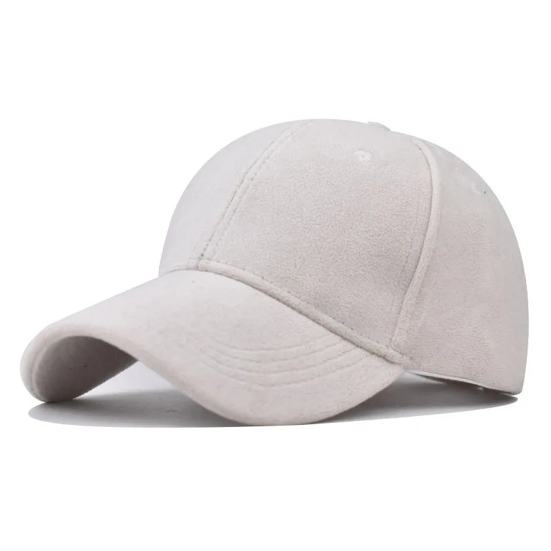 Unisex Suede Baseball Cap - MORE COLOURS