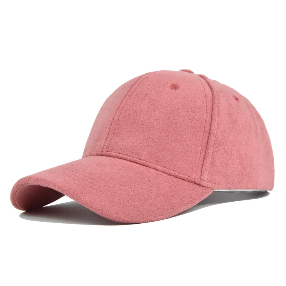 Unisex Suede Baseball Cap - MORE COLOURS