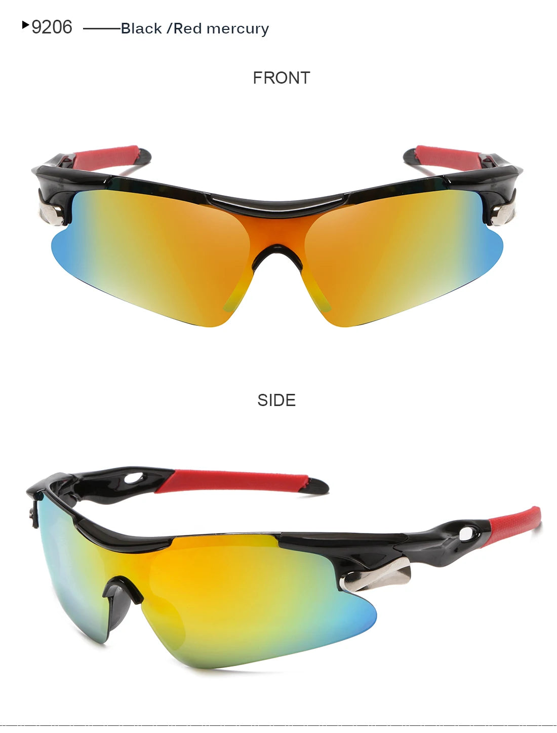 Unisex Outdoor Sports Sunglasses - MORE COLOURS & OPTIONS