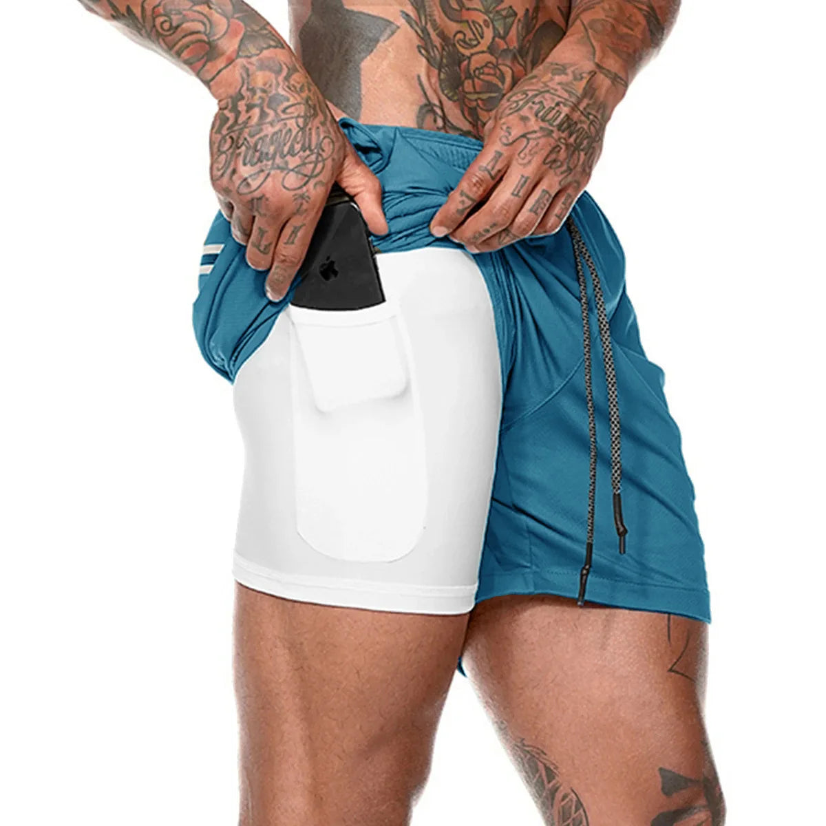 Men’s Running Shorts 2 In 1 Beach - MORE COLOURS