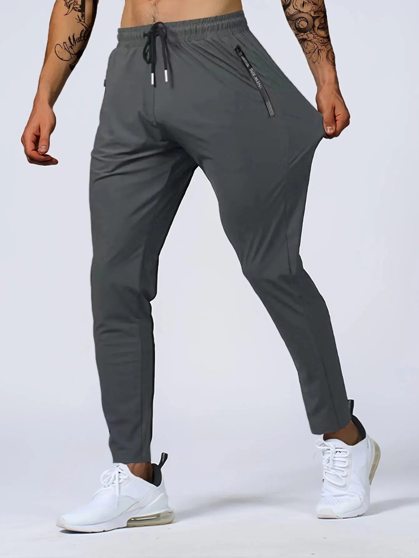 Men's Quick-drying Breathable Waist Drawstring Joggers - MORE COLOURS