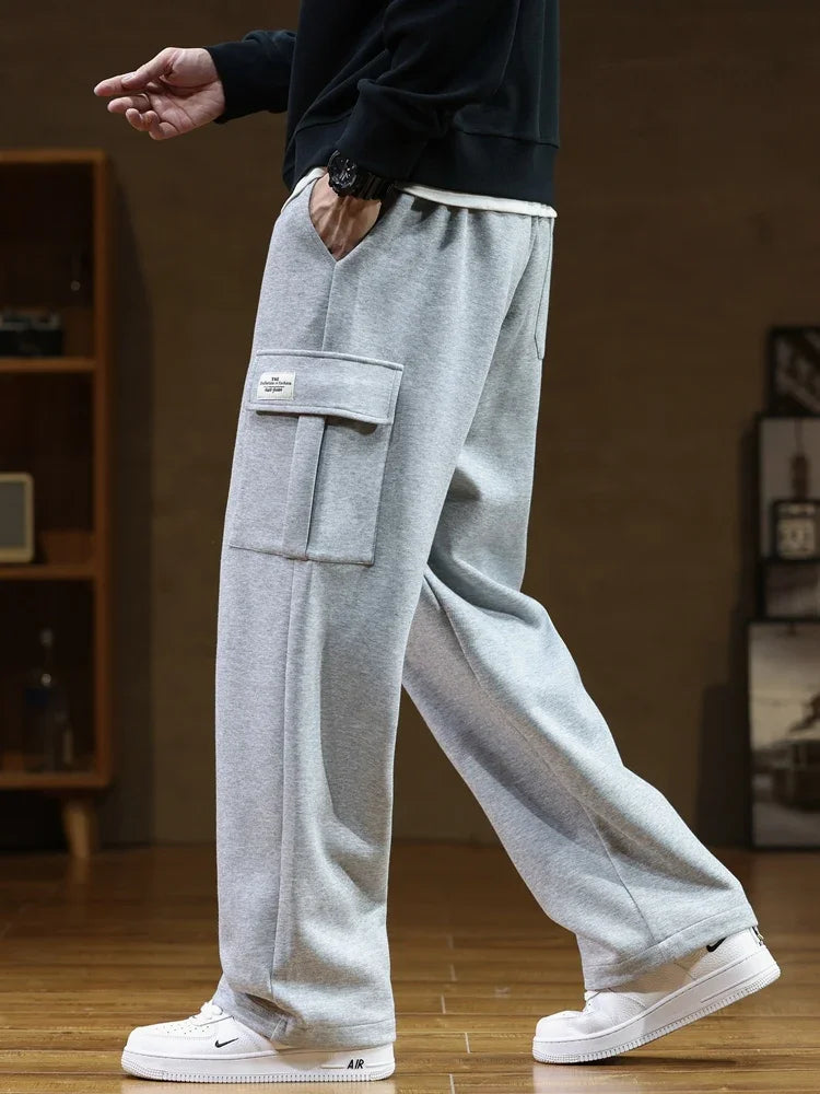 Men’s Cotton Loose Fit Jogging Bottoms - MORE COLOURS