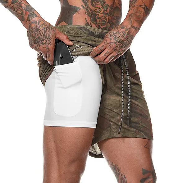 Men’s Running Shorts 2 In 1 Beach - MORE COLOURS