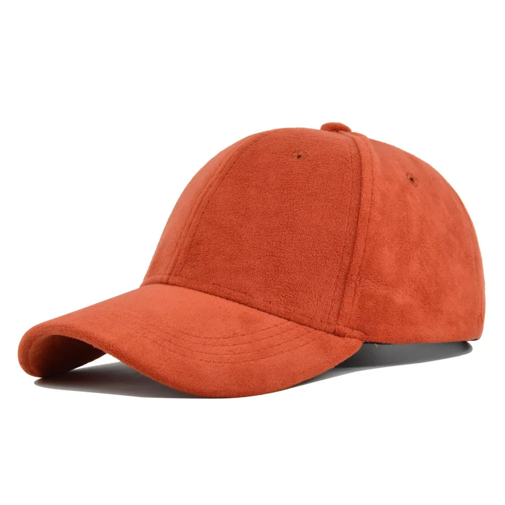 Unisex Suede Baseball Cap - MORE COLOURS