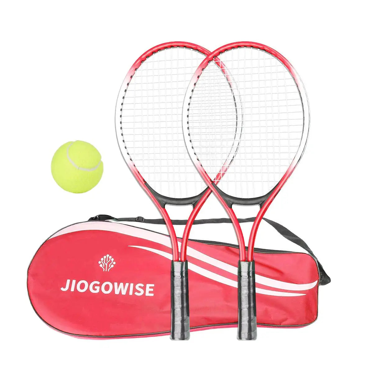 2x Tennis Racket And Ball Set With Included Tennis Bag - MORE COLOURS