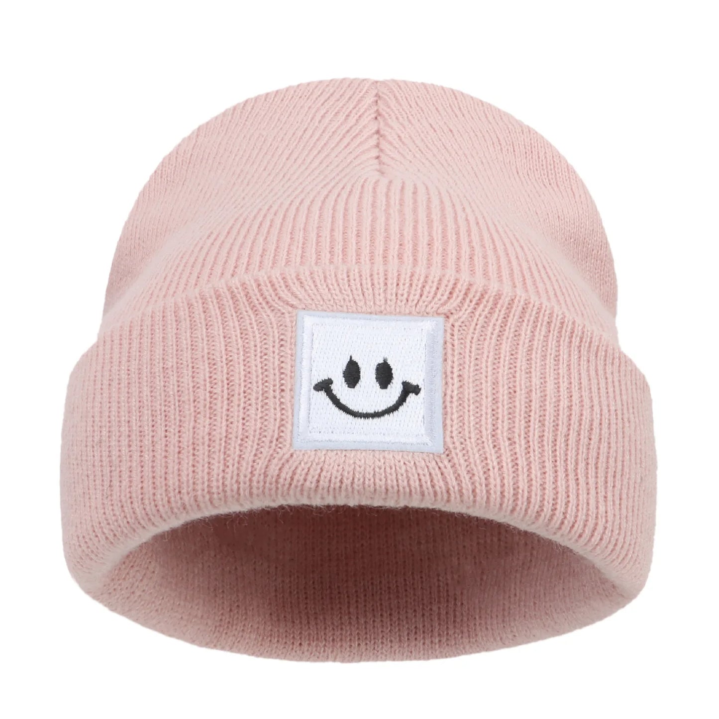 New Born Smiley Face Design Beanie - MORE COLOURS