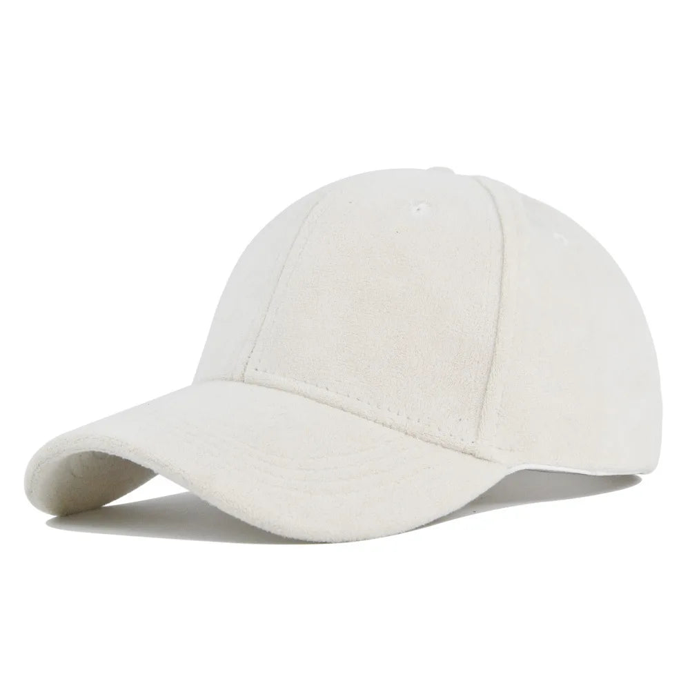 Unisex Suede Baseball Cap - MORE COLOURS